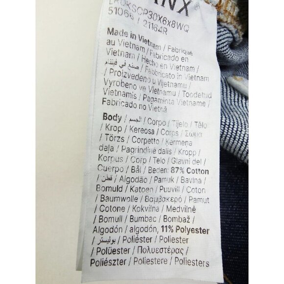 Spanx Size Small Womens 34" Inseam Flare Two Back Pockets Pull Up Blue Jeans - Picture 4 of 11